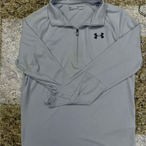 Under Armour Light Gray Performance Pullover